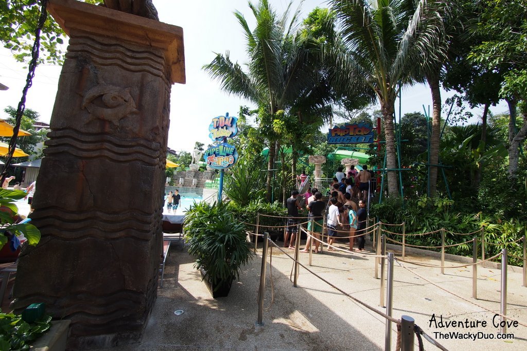 Splash splash Adventure Cove Waterpark Singapore