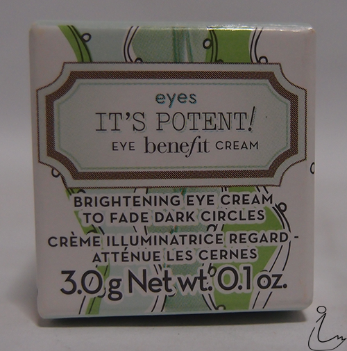 The Swanple Review Benefit It's Potent Eye Cream