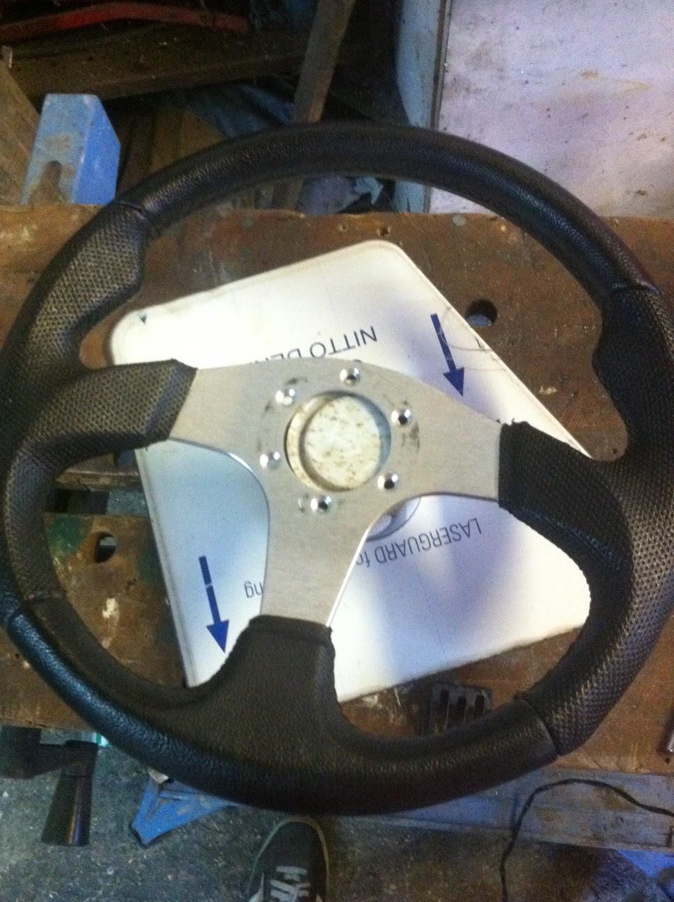 GBS Zero Kit Car Build How to revamp a cheap ebay steering wheel!