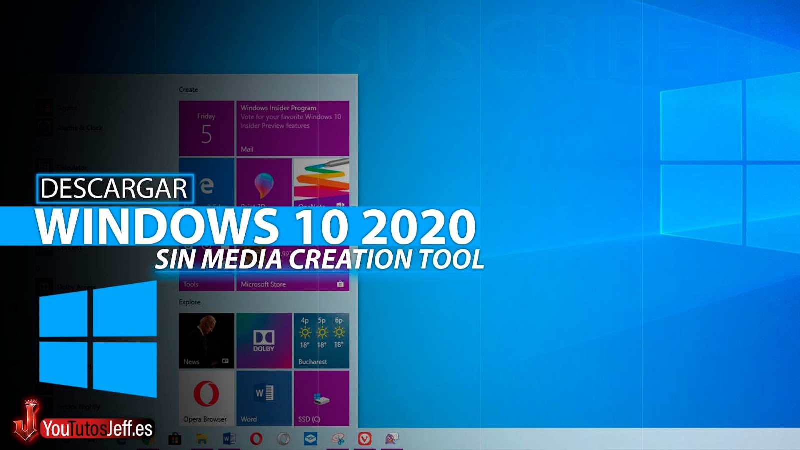Descargar Windows 10 2020 ISO Gratis Español (32 y 64 bits) - Descargar Windows 10 Sin Media Creation Tool