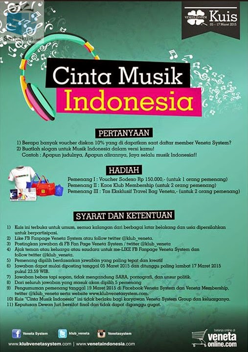  Cinta Musik Indonesia