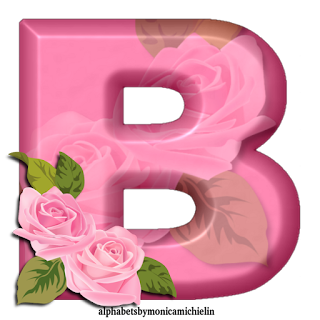 M. Michielin Alphabets: SOFT ROSES LEAVES ALPHABET, NUMBERS PNG, ICONS ...