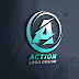 تصميم لوجو احترافي بالفوتوشوب | Action Logo Design in Photoshop