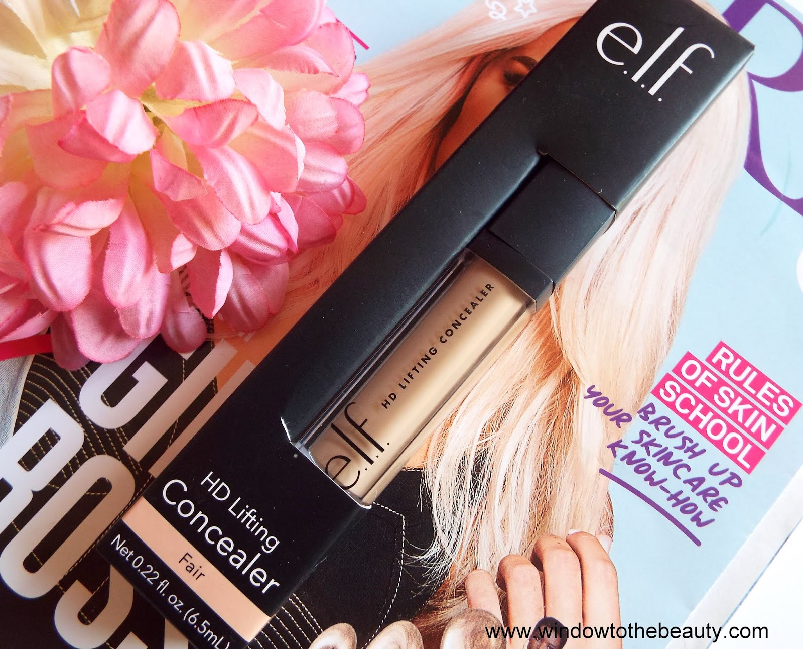 Window to The beauty e.l.f. HD Lifting Concealer / Worth To Give Him A