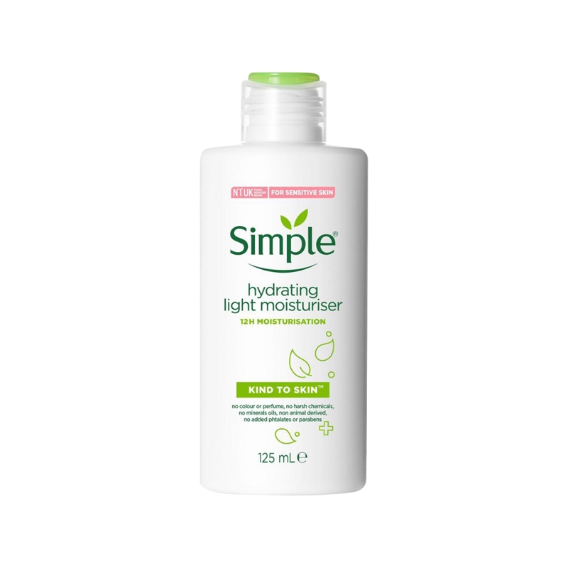 Simple Sữa dưỡng da Kind To Skin Hydrating Light Moisturiser 125ml