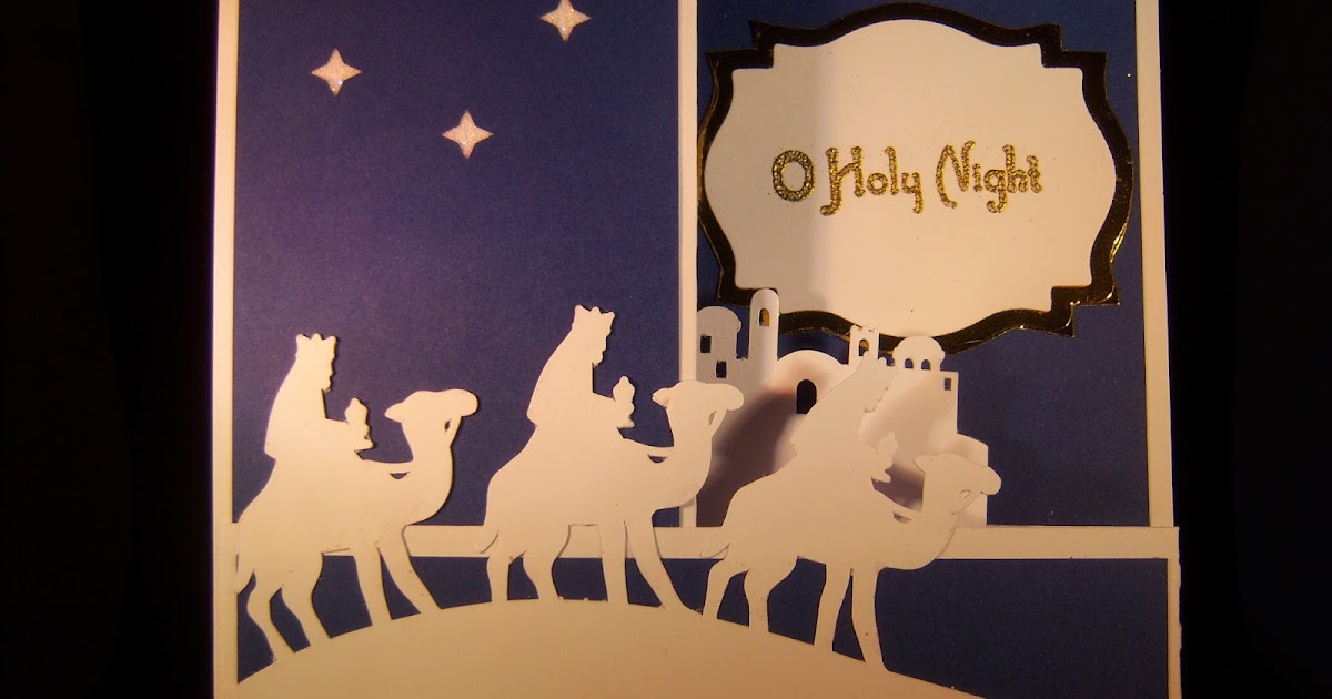 Scrap-n-Sew Granny: O Holy Night Wise Men Card