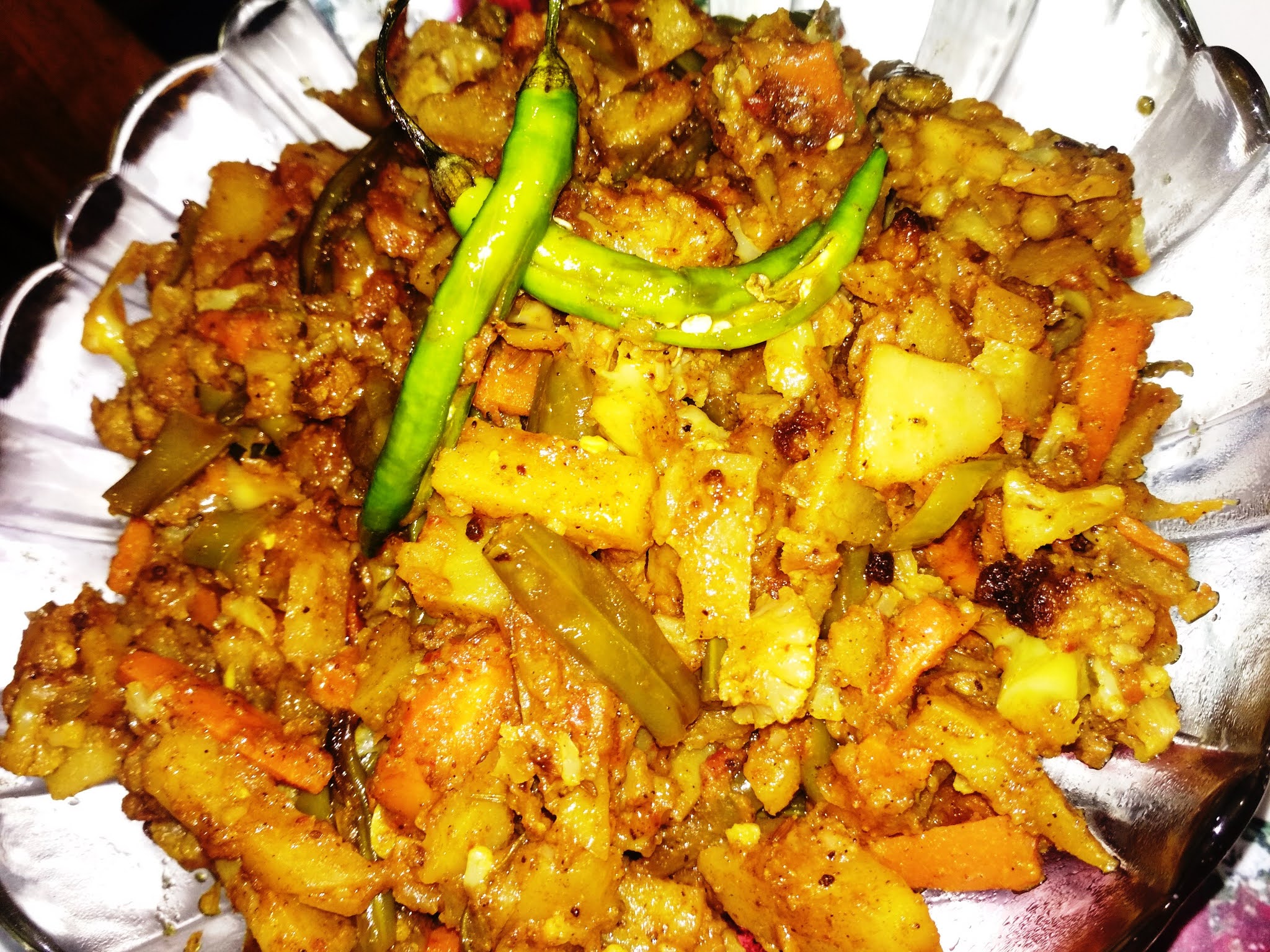 Dhaba style kadai veg sabji how to make kadai veg Yummy Foodie Recipes