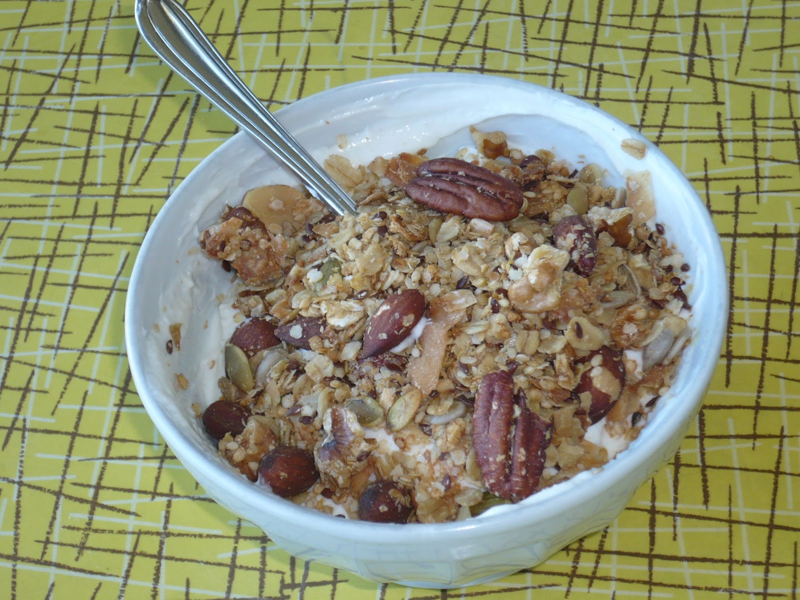 Foodier Than Thou (SugarFree, LowCarb) Granola with Flax