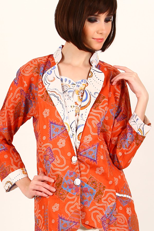 Model Baju Batik Wanita Modern Terbaru 2014 Model Baju 