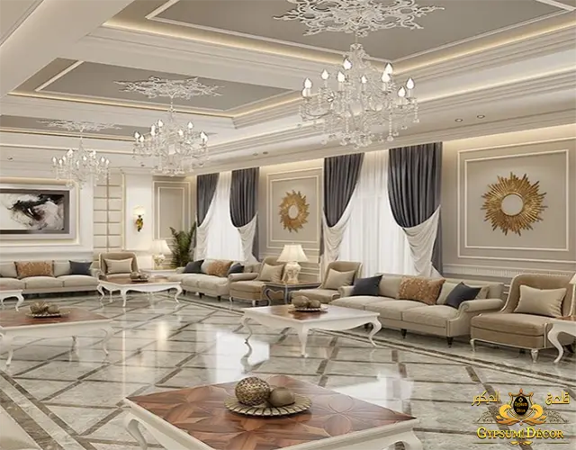 احدث جبس اسقف مجالس مودرن 2021 جبس ناعم I قلعة الديكور.