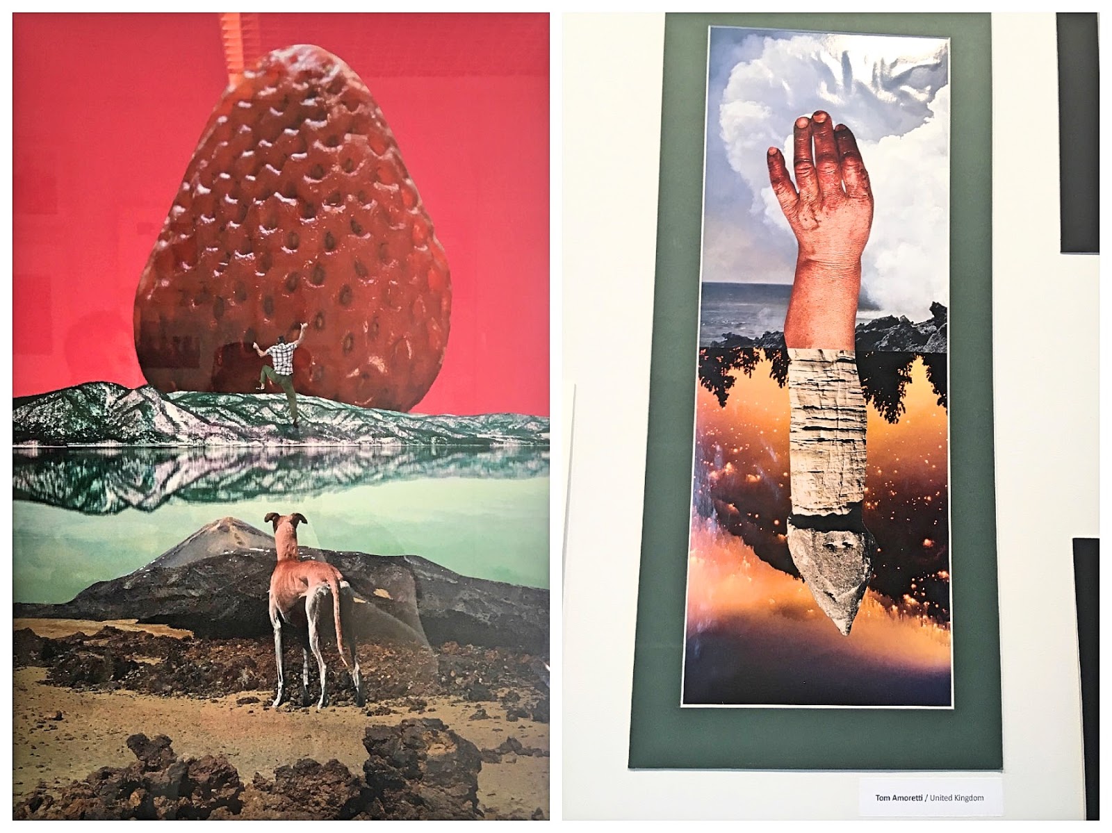 Kolaże w biurowcu? A cóż to za pomysł... International Collage Art