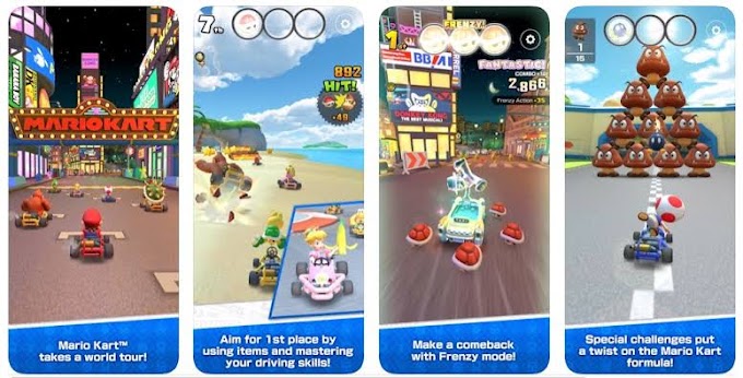 لعبة Nintendo جديد للهواتف الذكية Mario Kart Tour تحقق 20 مليون تحميلة