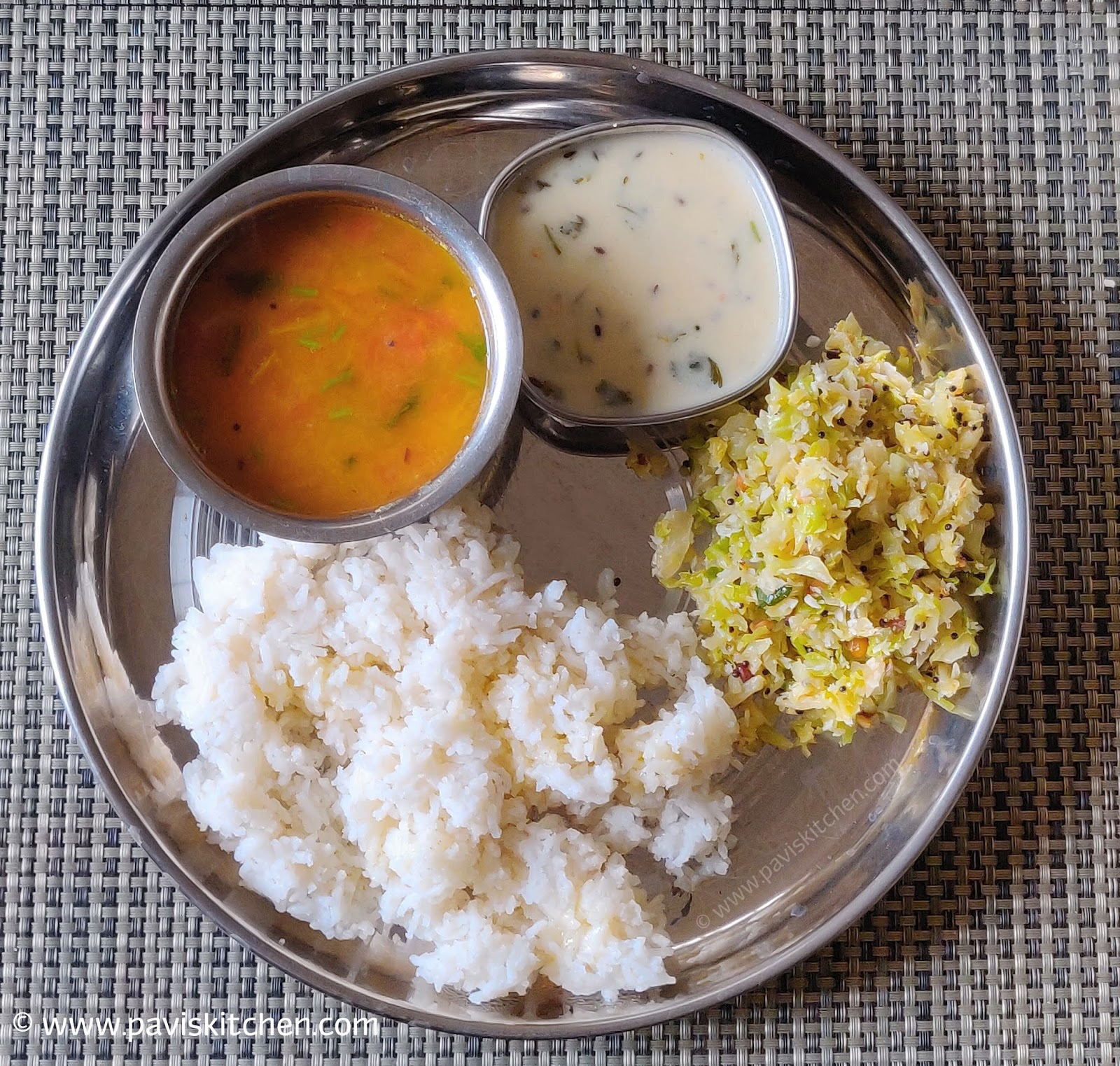 Veg Indian Thali Recipe | Indian lunch menu ideas | Indian lunch Recipes