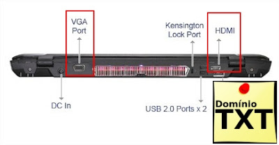 DominioTXT - VGA HDMI em Notebooks