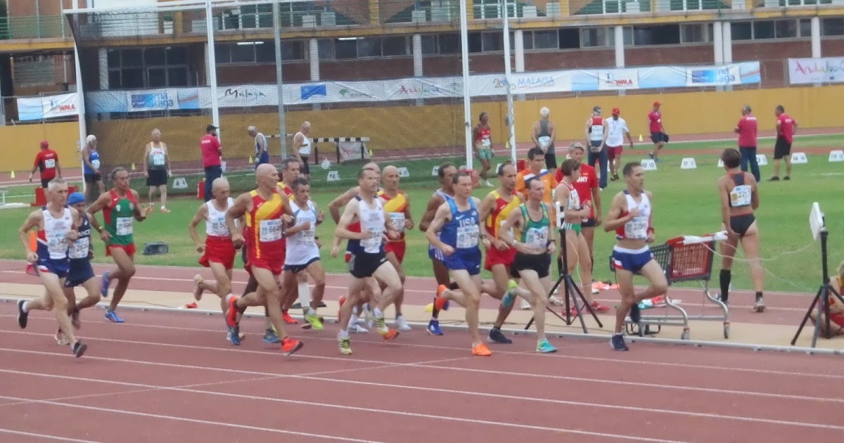 World Masters Athletics Championships 2018 5000m Track M55 7th 1650