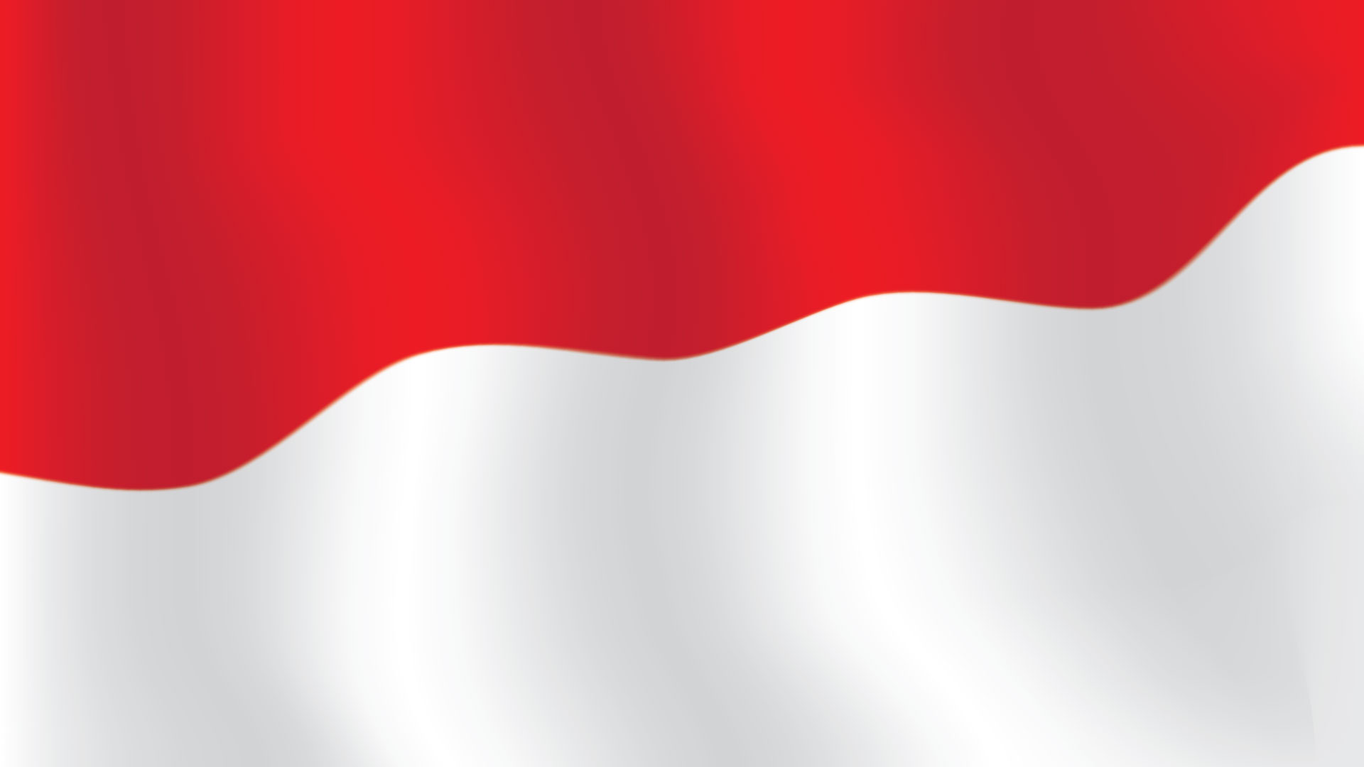 bendera Indonesia berkibar