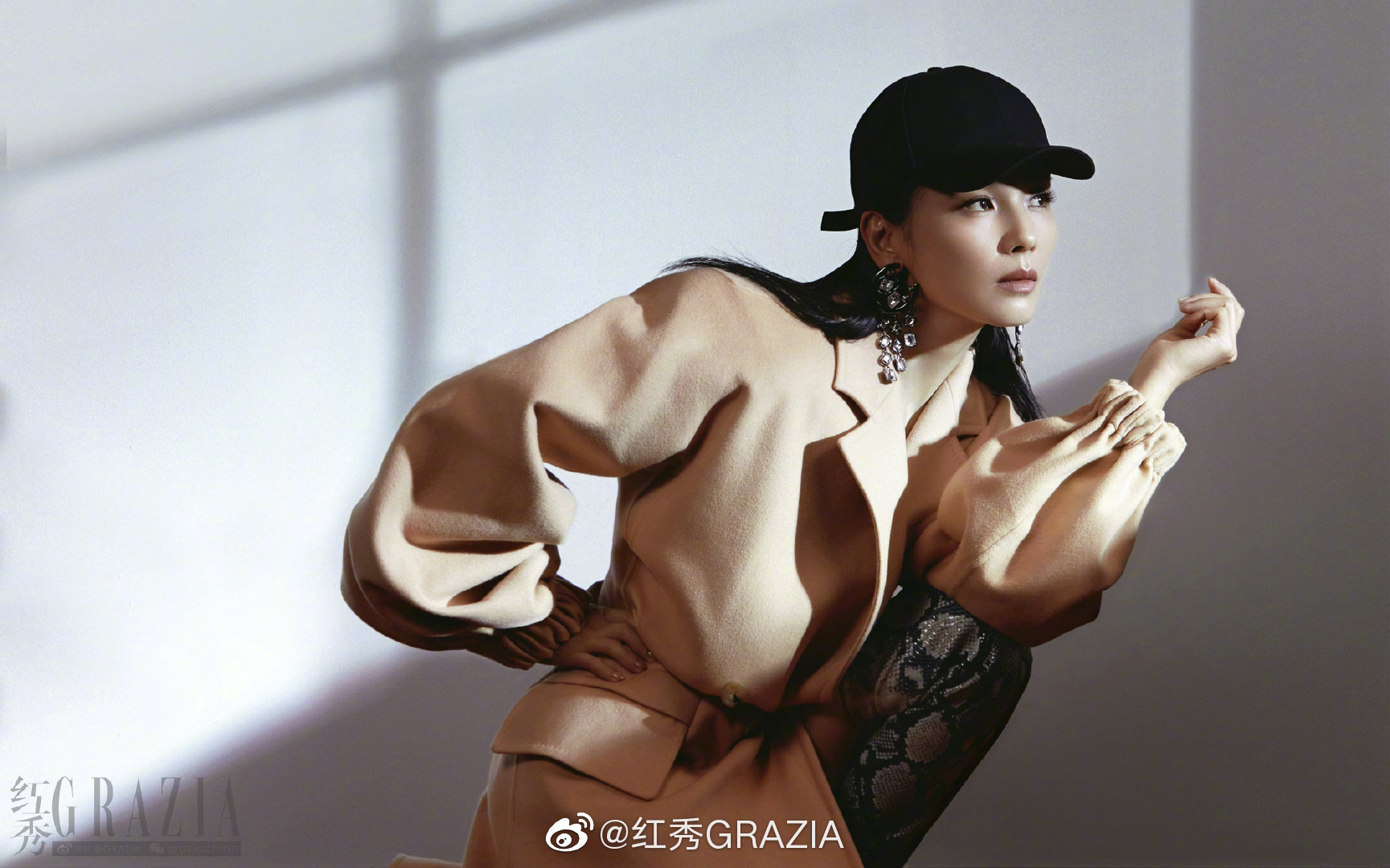 , Liu Tao poses for photo shoot