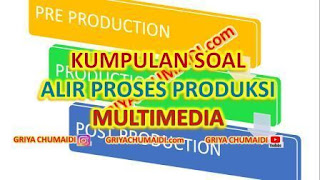40 Contoh Soal pilihan ganda KK 2 Memahami Alir Proses Produksi Produk