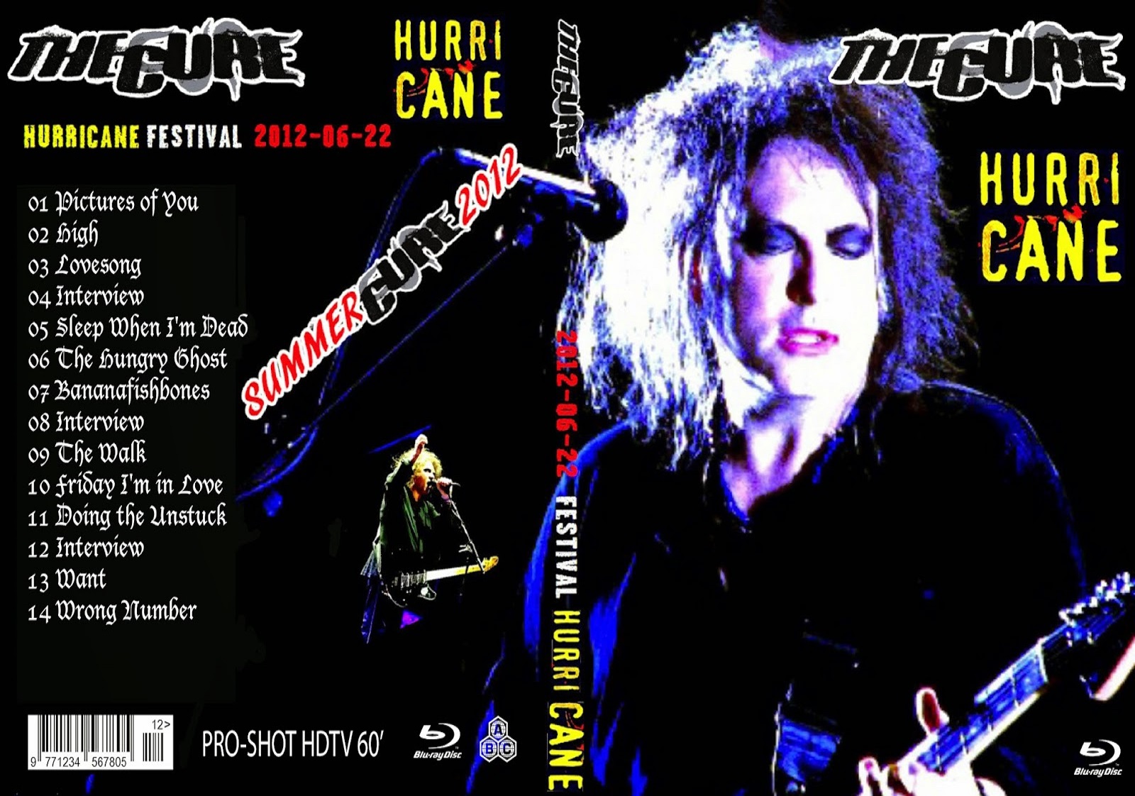 T.U.B.E. The Cure 20120622 Scheeßel, DE (ts proshot)