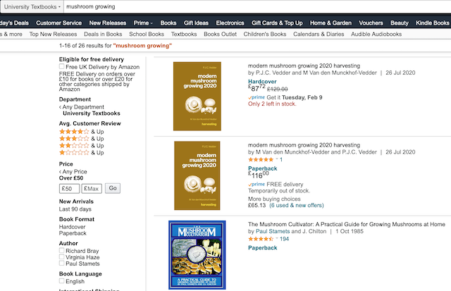 MARIETTE'S BACK TO BASICS: modern mushroom growing 2020 harvesting in ...