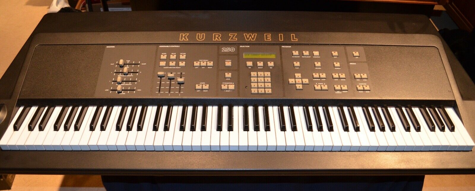 MATRIXSYNTH KURZWEIL K250 KMS 250D Keyboard Sampler SN 88031643