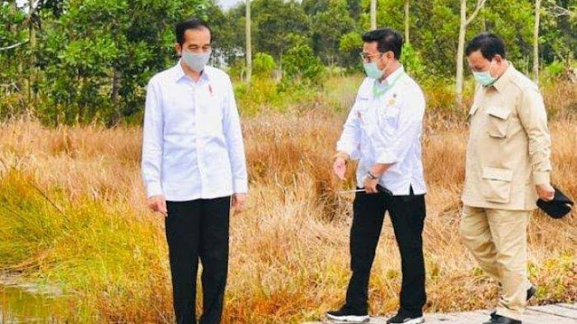 Jokowi Tunjuk Prabowo Urus Pangan, Rocky: Presiden Tidak Percaya Mentan? Jokowi Tunjuk Prabowo Urus Pangan, Rocky: Presiden Tidak Percaya Mentan?
