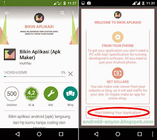 Download app BIKIN APLIKASI .apk versi terbaru gratis