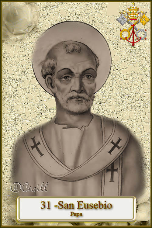 IMAGENES RELIGIOSAS San Eusebio Papa