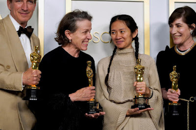 Oscars 2021 Winners Nomadland Frances Mcdormand Chloe Zhao