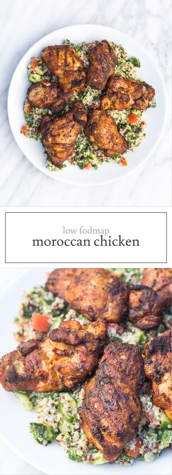 LOW FODMAP MOROCCAN CHICKEN