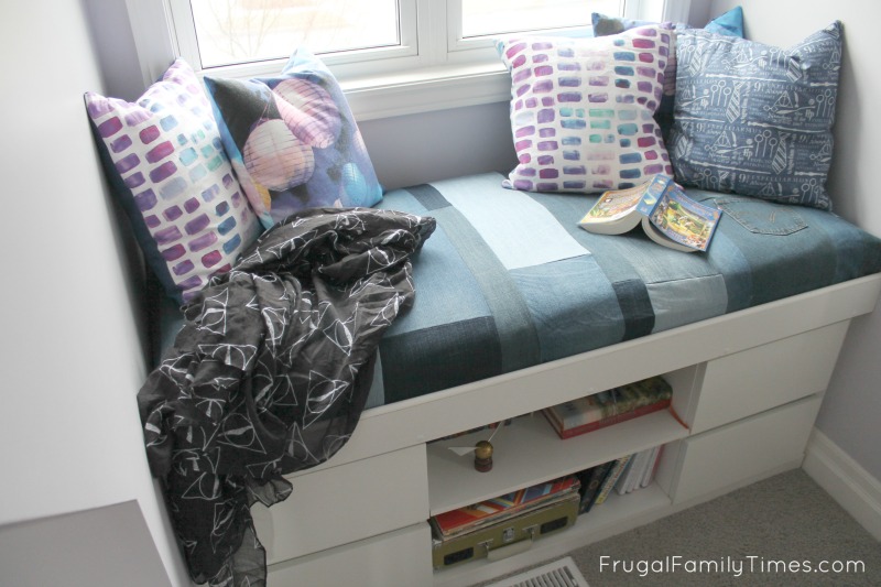 How To Make A Simple Diy Window Seat Cushion From