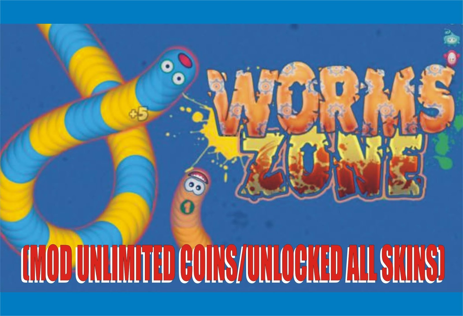 Worms Zone.io MOD APK Unlimited Coins Full Unlocked v1.2.4
