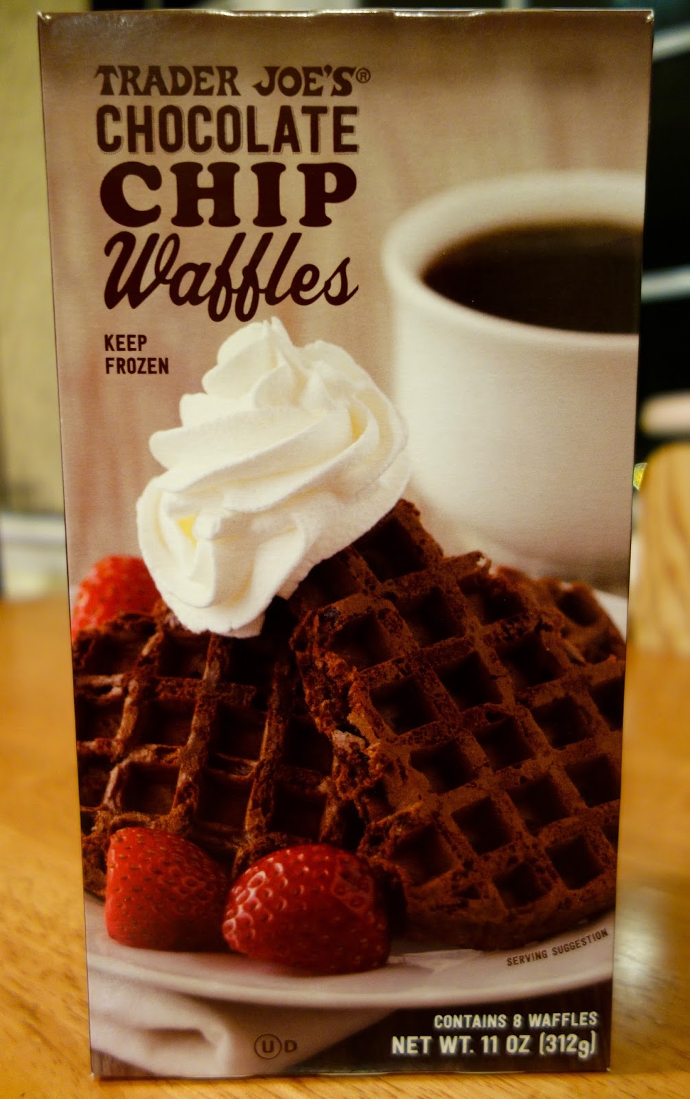 Trader Joe's Chocolate Chip Waffles