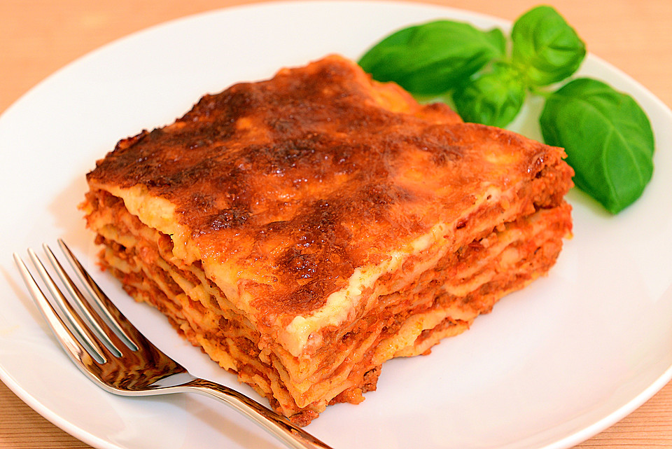 Lasagne (wie beim Italiener) Recipesviva