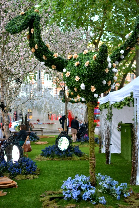 Sloane Square Chelsea in Bloom 2015