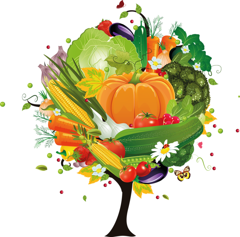 Фруктовое дерево из фруктов. Векторные фрукты овощи. Дерево из овощей и фруктов. Сказочное дерево с разными фруктами. Овощи и фрукты на прозрачном фоне.