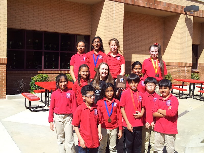 Fulton Science Academy Elementary Science Olympiad Team Qualified to Compete in 2014 State