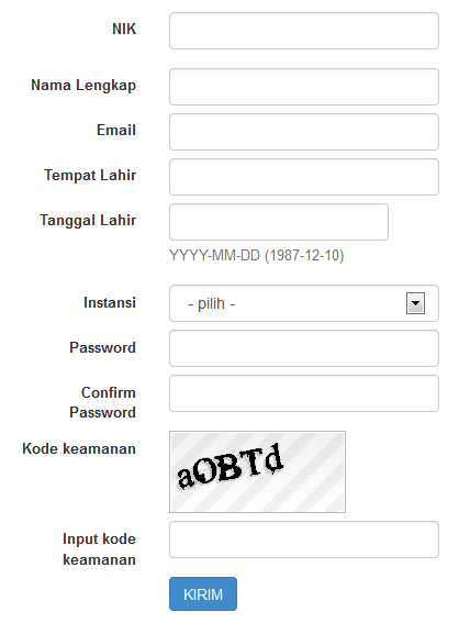 Cara Daftar CPNS Online 2014 Melalui Situs Panselnas | WEB PTK