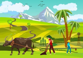 Short moral story in hindi - एक मेहनती किसान Short moral story in hindi - एक मेहनती किसान