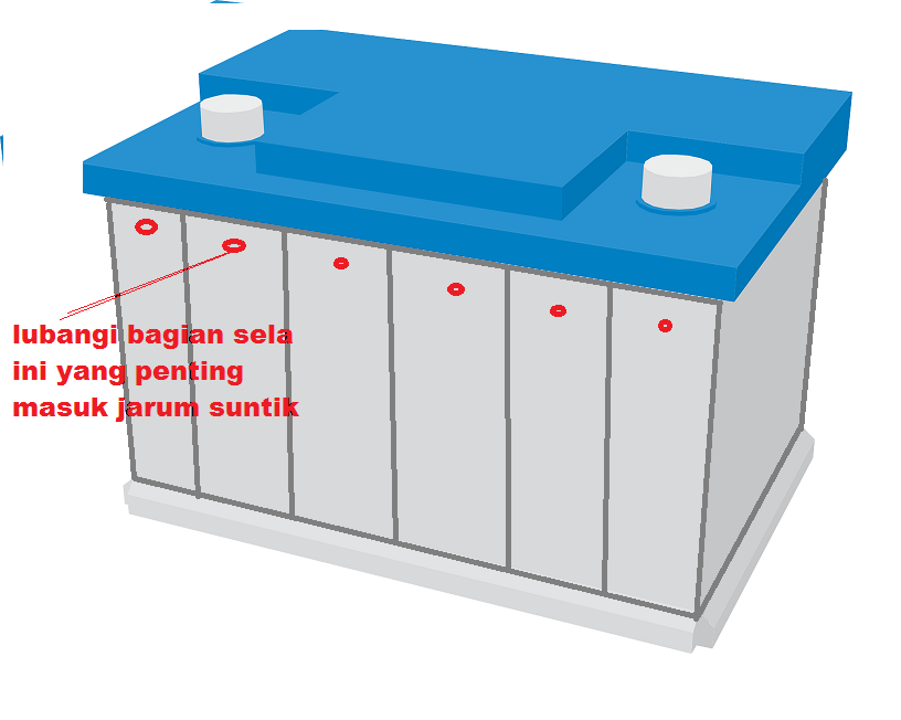 Cara Memperbaiki Aki Kering motor yang Ngedrop ,Soak, Lemah