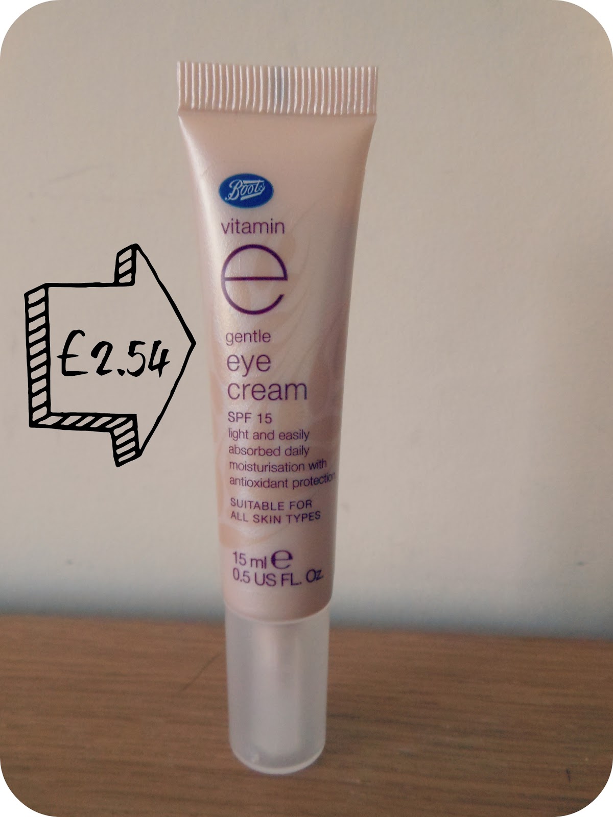 Boots Vitamin E Gentle Eye Cream Spf 15