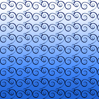 blue swirls and flourishes digital scrapbook paper free download 12 x 12