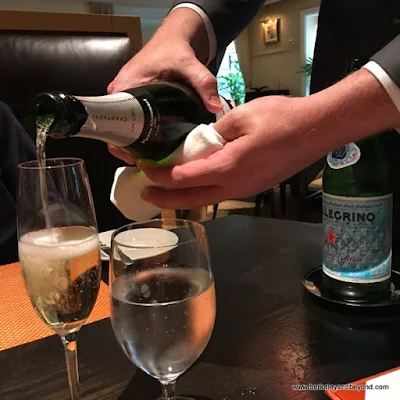 Pierre Gimonnet & Fils Champagne at Campton Place Restaurant in San Francisco, California