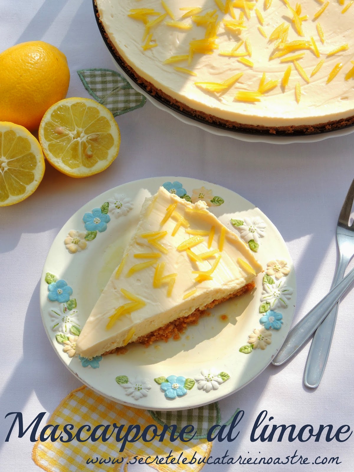 TORT DE LAMAIE CU MASCARPONE (MASCARPONE AL LIMONE)