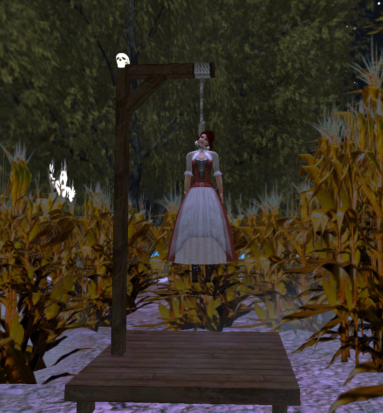 White gallows призрак