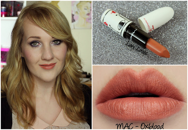 MAC Oxblood lipstick swatch