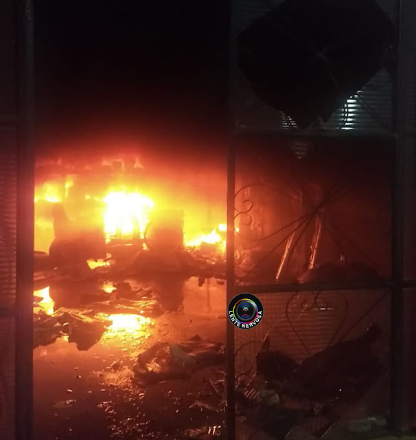 Loja de motopeças é destruída por incêndio no interior de RO