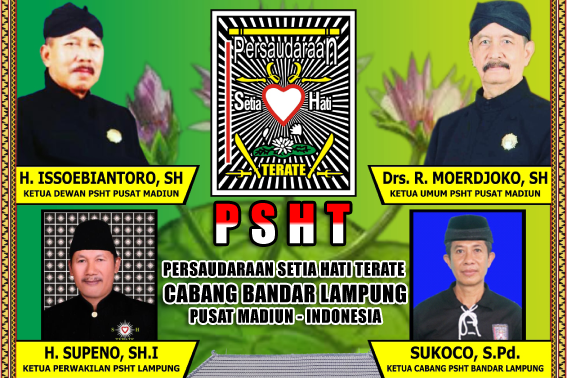 Sukoco, S.Pd (Ketua Cabang PSHT Bandar Lampung) NIC. 090