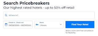 PricelinePricebreaker ceap hotel stay