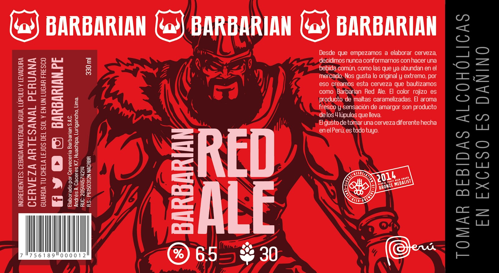 Barbarian Beer Packaging Of The World